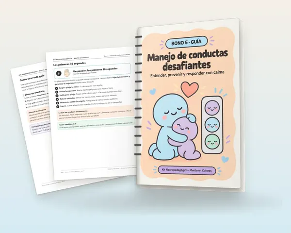 Bono 5 · Guía de manejo de conductas desafiantes